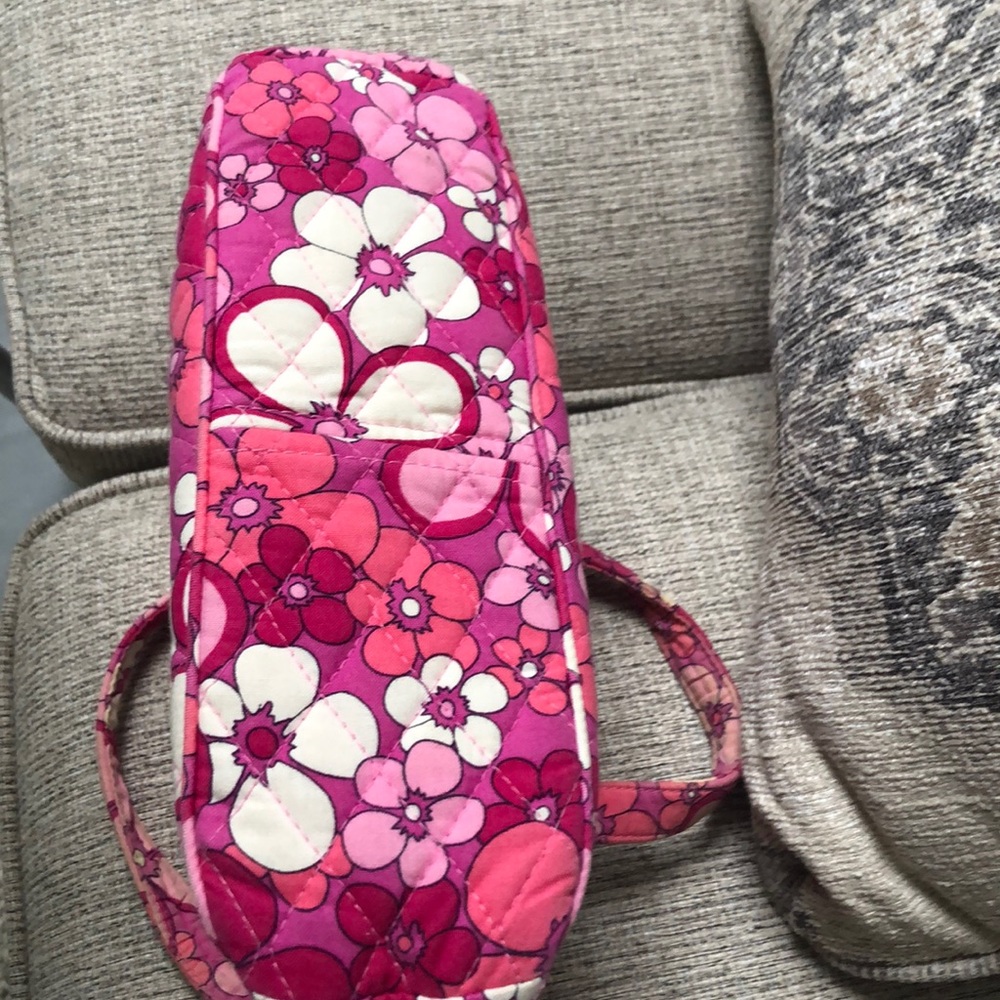 Vera Bradley pinks and white floral purse - Picture 6 of 11